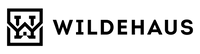 WILDEHAUS Logo Black W and H in a square to symbolize rewilding, the process of bringing the wild inside. A biophilic Interior Decor Collective Portland Oregon