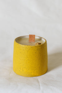 Harvest Ceramic Candle by Unearth
