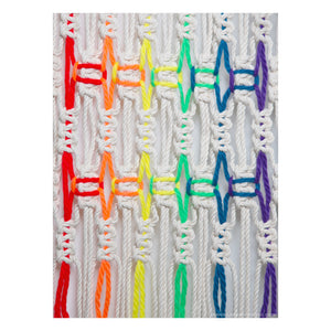 Atom’s Hues - Macrame Wall Hanging