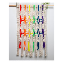 Load image into Gallery viewer, Atom’s Hues - Macrame Wall Hanging