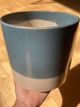 Load image into Gallery viewer, Miguel Pot - Blue/Natural