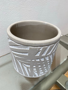 Gray Fern Pot - 3"