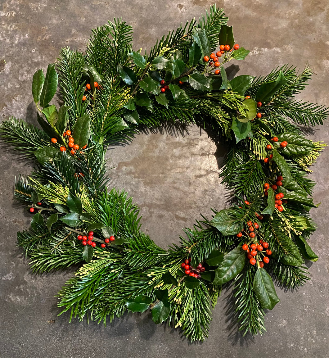 Holiday Wreath Workshops - Reservation